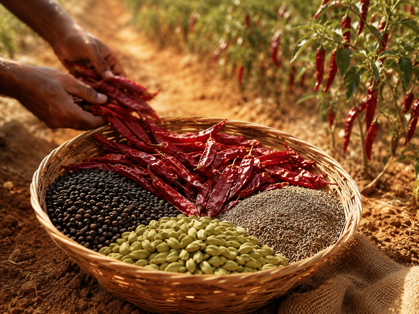 Farm-level spice sourcing